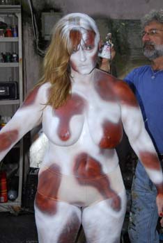 Body Painting 2007 photo - Duval Street, Key West